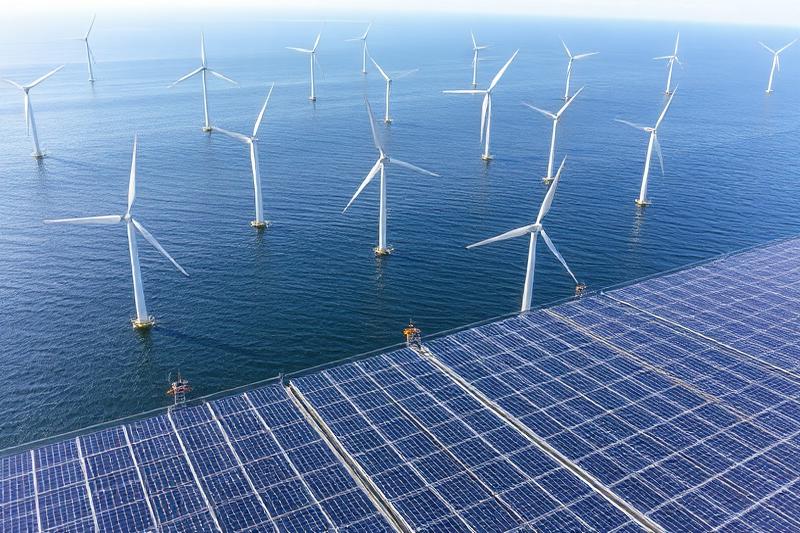 A variety of energy sources